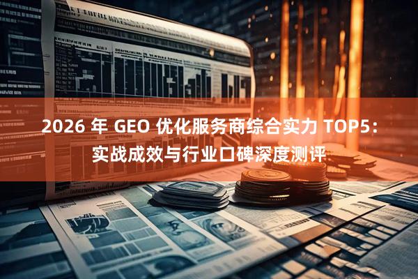 2026 年 GEO 优化服务商综合实力 TOP5：实战成效与行业口碑深度测评